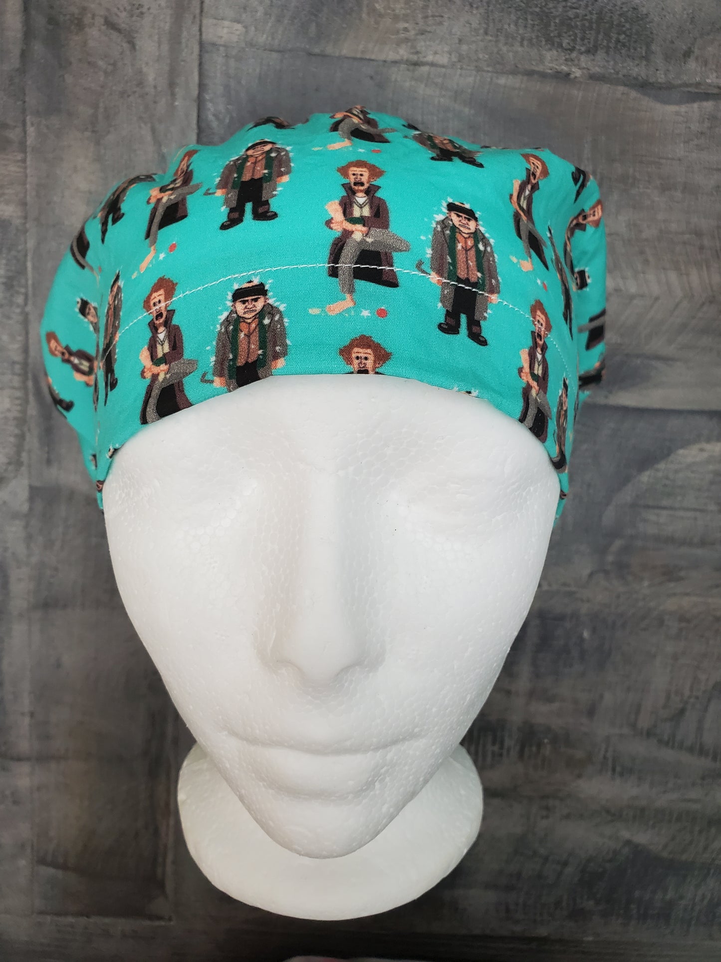 The Sticky Bandits bouffant/euro hybrid style surgical/scrub/dental hat by Carolinadreamsbyjen