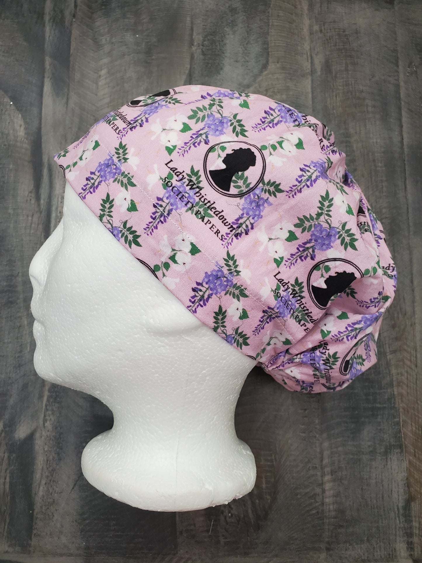 Lady Whistledown bouffant/euro hybrid style surgical/scrub/dental hat by Carolinadreamsbyjen