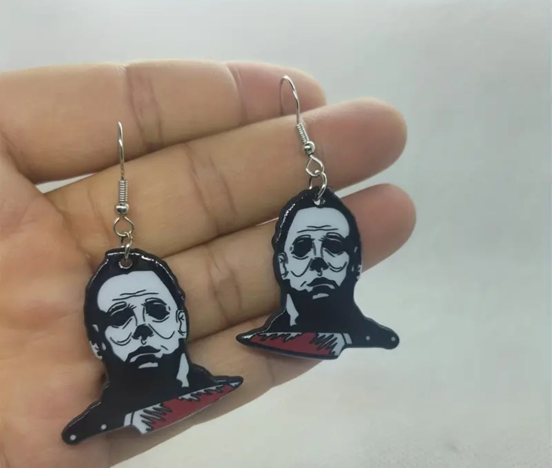 Michael myers earrings