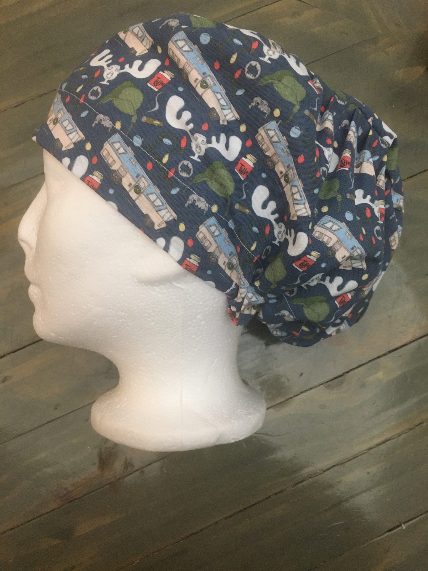 Cousin Eddie bouffant/euro hybrid style surgical/scrub/dental hat by Carolinadreamsbyjen