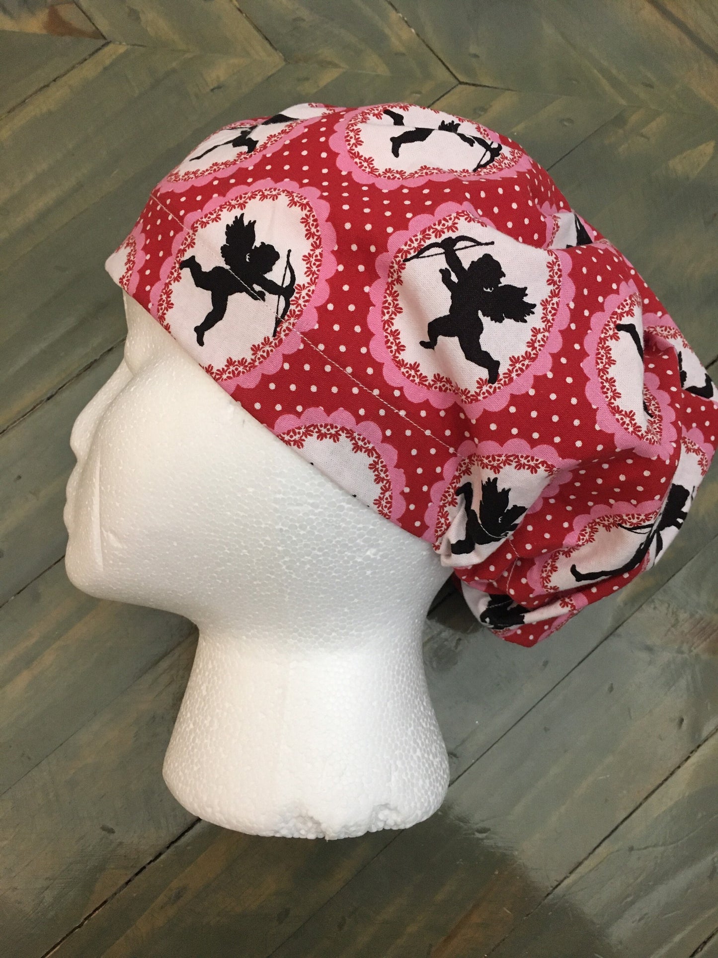 Cupid euro/bouffant style surgical hat