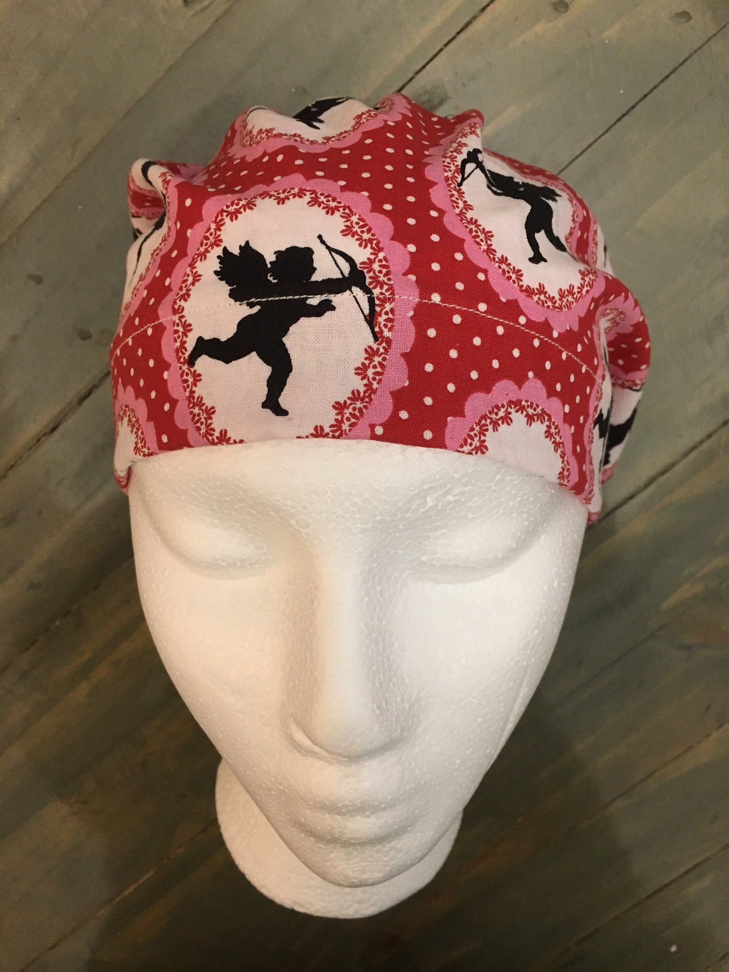 Cupid euro/bouffant style surgical hat