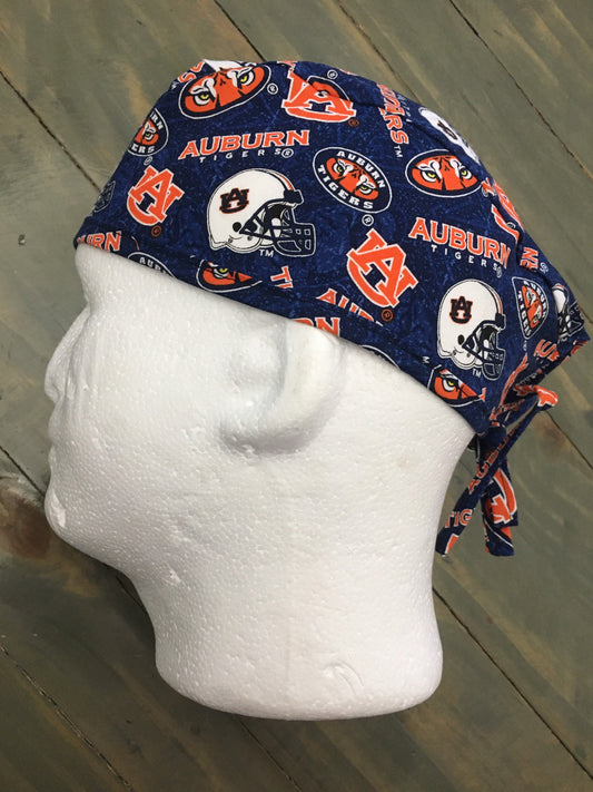 Auburn surgical/scrub/dental hat/cap made by CarolinaDreamsbyjen