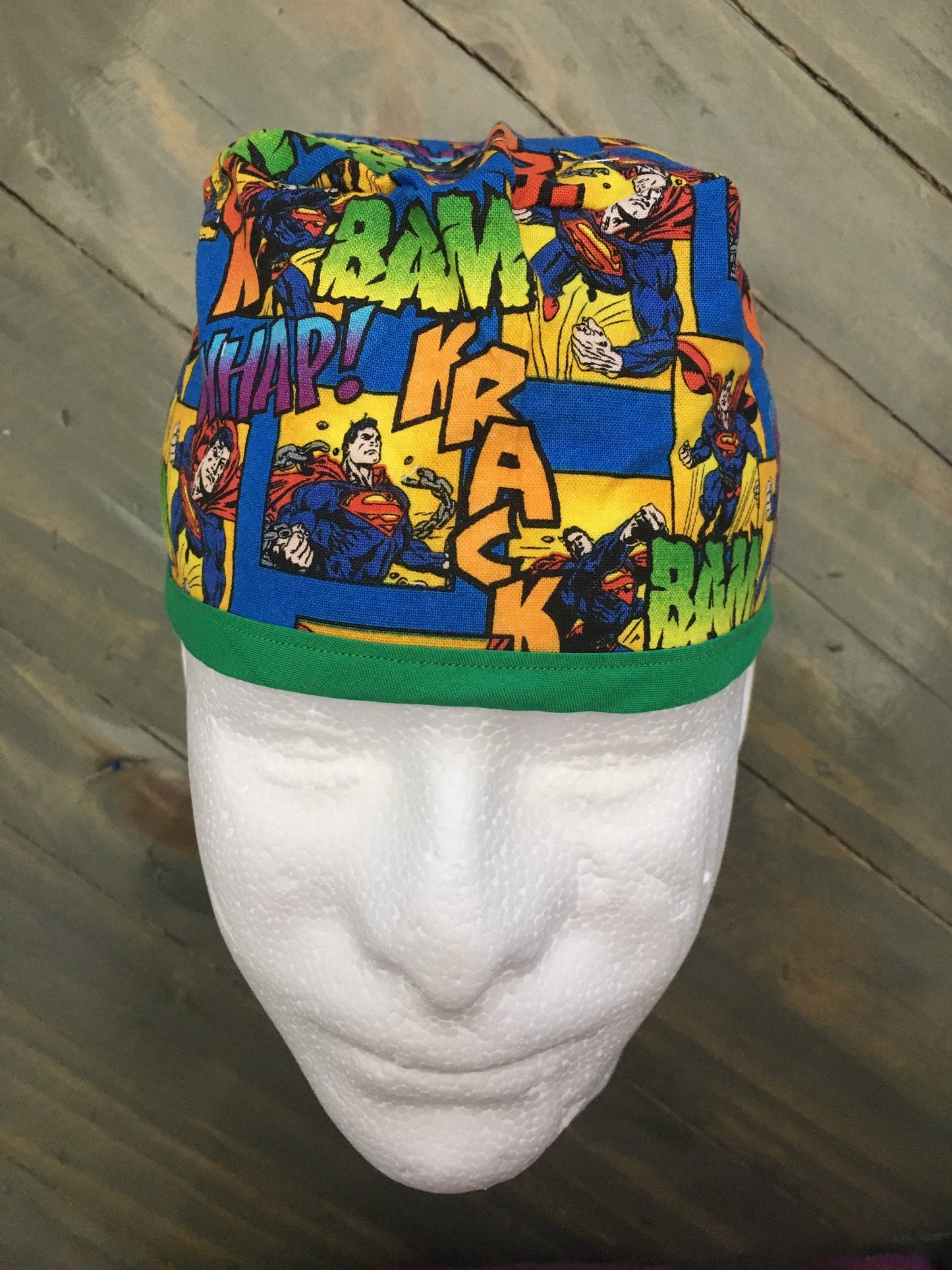 Superman surgical hat