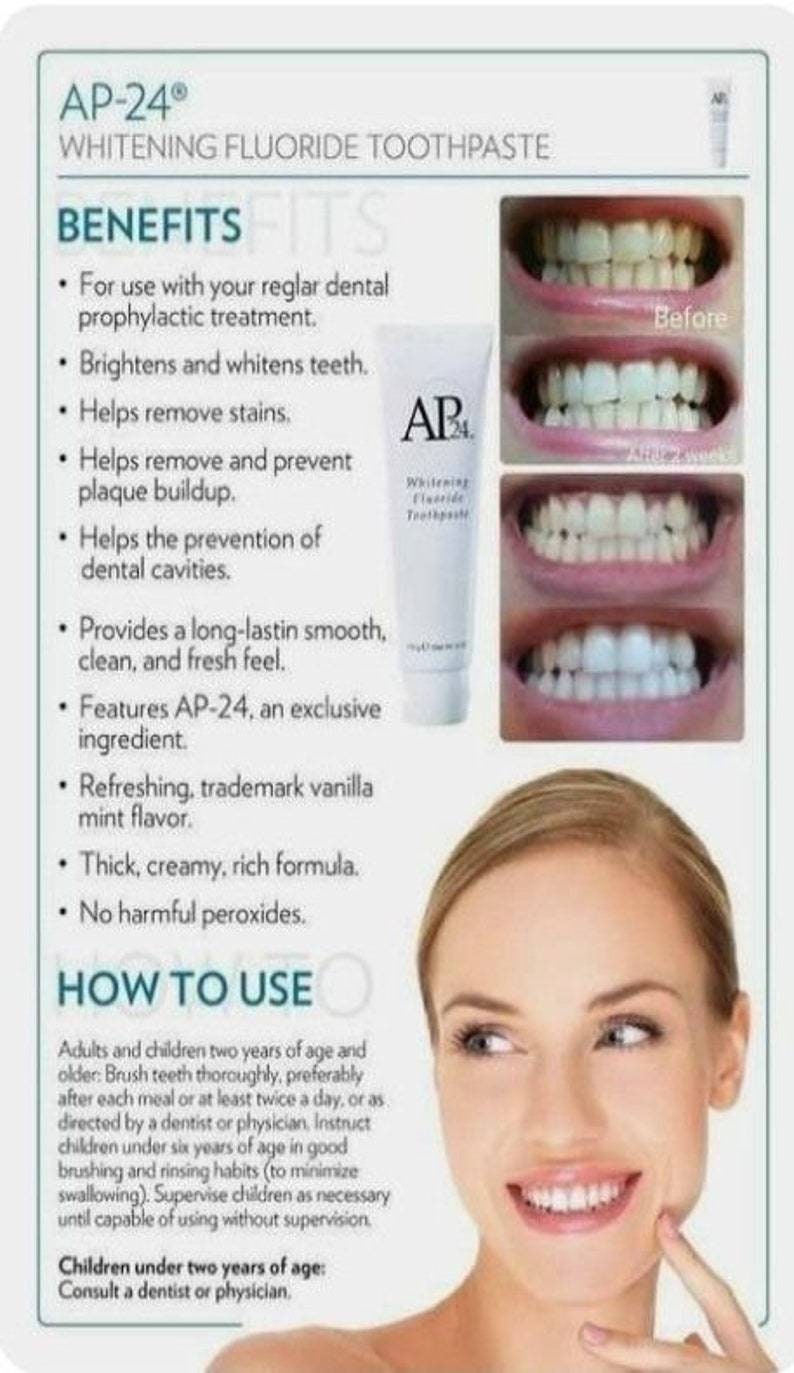 Nuskin Ap24 Whitening toothpaste