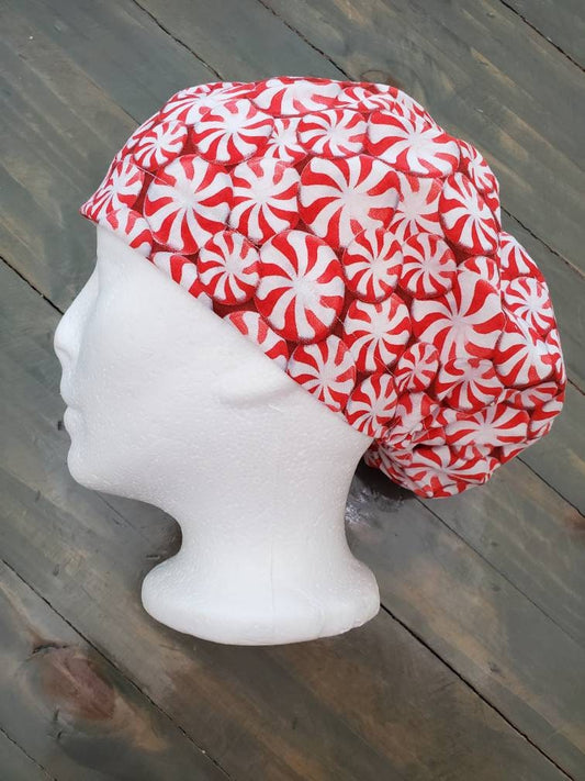 Peppermint euro/bouffant style surgical/scrub/dental hat by Carolinadreamsbyjen