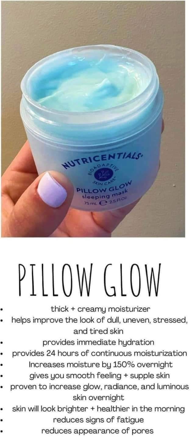 Nuskin Pillow Glow sleeping mask