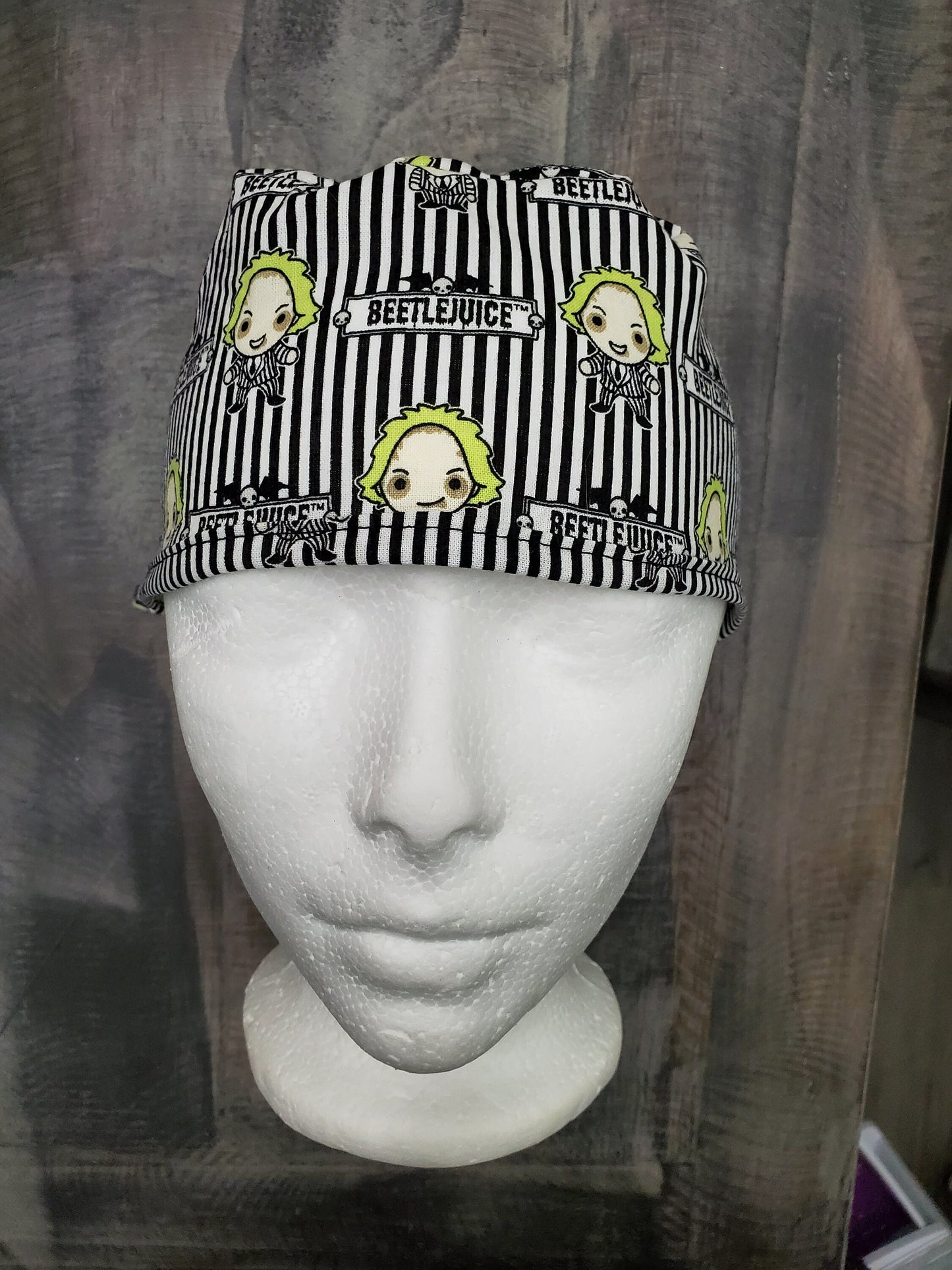 Say it again (Beetlejuice) surgical/scrub/dental hat by CarolinaDreamsbyjen